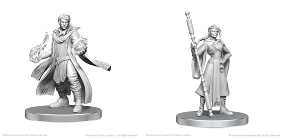 Fantasy Miniatures Critical Role: Unpainted Miniatures Beauregard Lionett Caleb Widogast Wzk90789