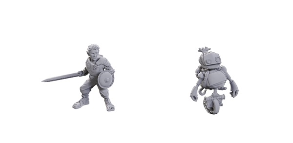 Fantasy Miniatures Critical Role: Unpainted Miniatures Orym Of The Air Ashari Fresh Cut Grass Wzk90724