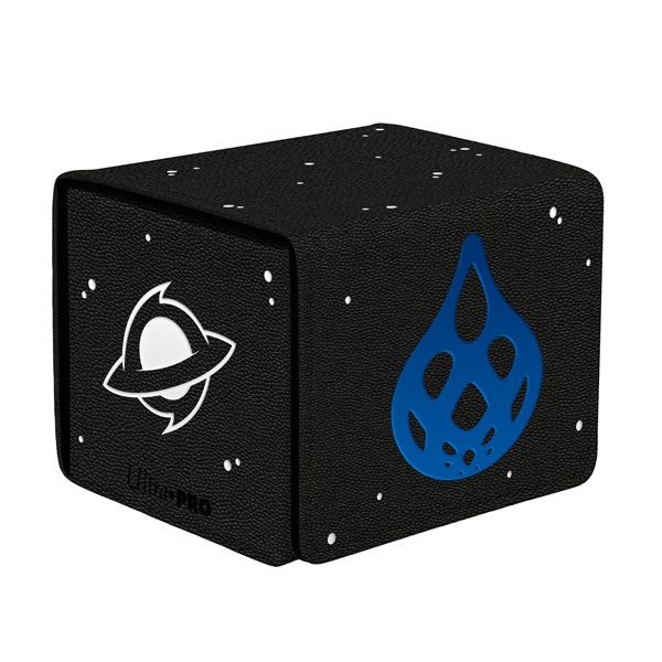 Deck Box - Magic Alcove Edge i Læderlook - Blå Mythic