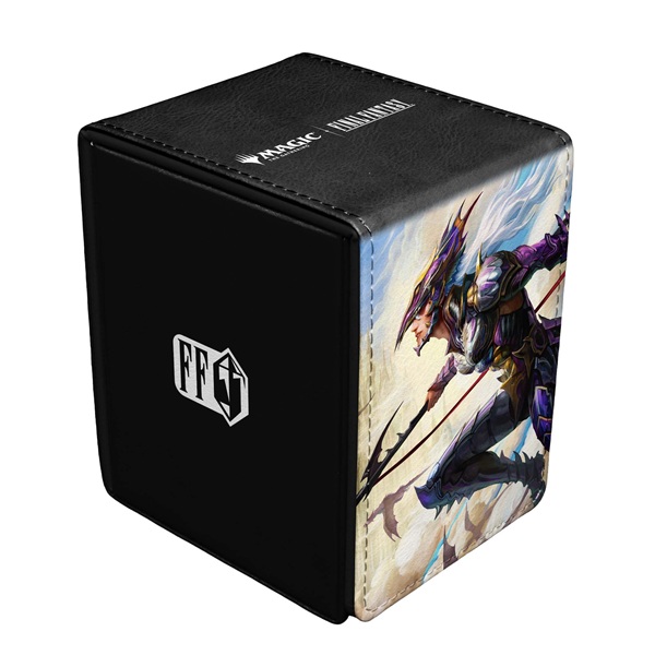 Deck Box Magic Alcove Flip Box Leatherette : Final Fantasy: Kain Traitorous Dragoon Ultra Pro 38494