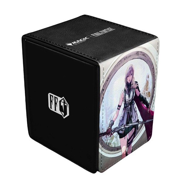 Deck Box Magic Alcove Flip Box Leatherette : Final Fantasy: Lightning Army Of One Ultra Pro 38493