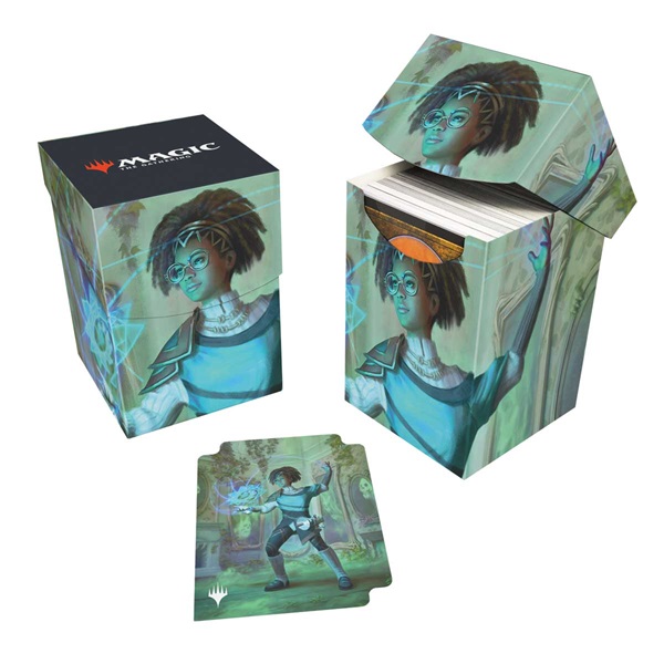Deck Box 100 Magic Duskmourn: Commander Zimone Mystery Unraveler Ultra Pro 38594