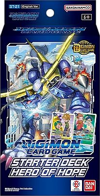 Digimon Kortspil St21 Starter Deck: Håbets Helt