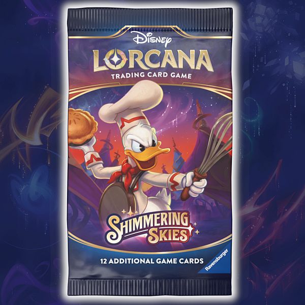 Disney Lorcana Tcg: Set Shimmering Skies Booster Pack