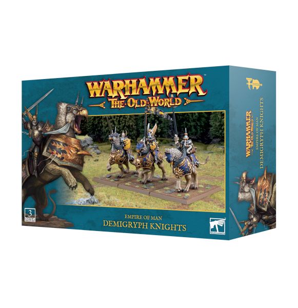Empire Of Man - Demigryph Knights Sæt til Warhammer