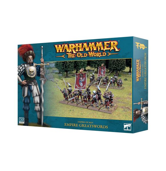 Empire Of Man - Empire Greatswords Sæt til Warhammer