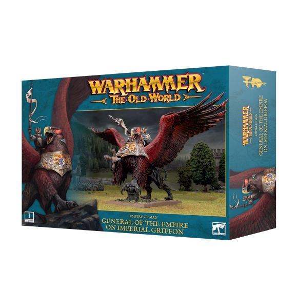 Empire Of Man - General På Imperial Griffon Figur 2025
