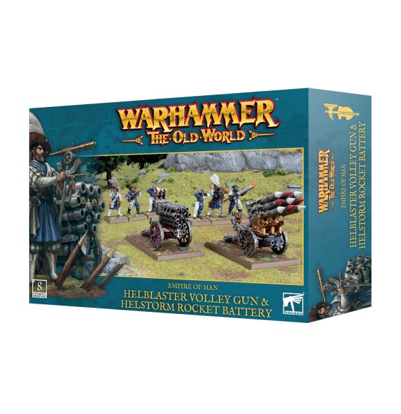 Empire Of Man Helblaster Volley Gun & Helstorm Batteri