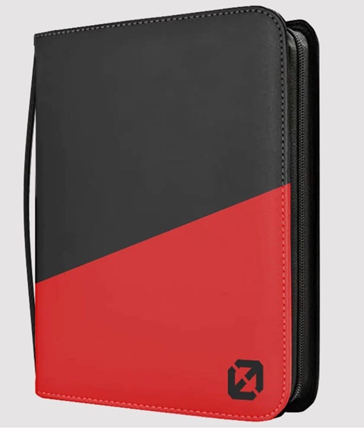 Evoretro Shield Topload Cards Binder Black Red 216 Cards
