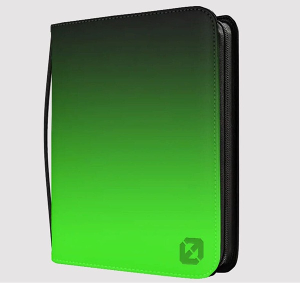 Evoretro Shield Topload Cards Binder Compact Neon Green 216 Cards