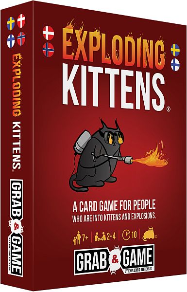 Eksploderende Katter: Dansk Kortspil - Hurtig og Sjov!