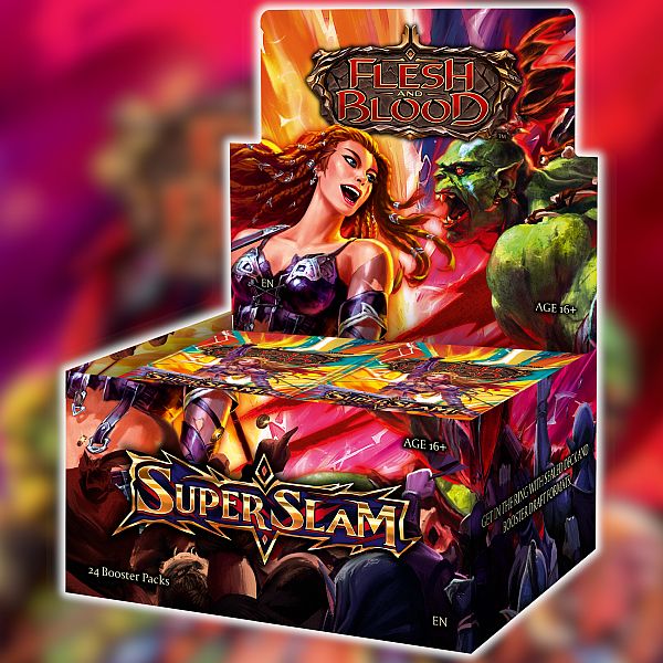 Flesh And Blood TCG: Super Slam Booster Display med 24 Pakker