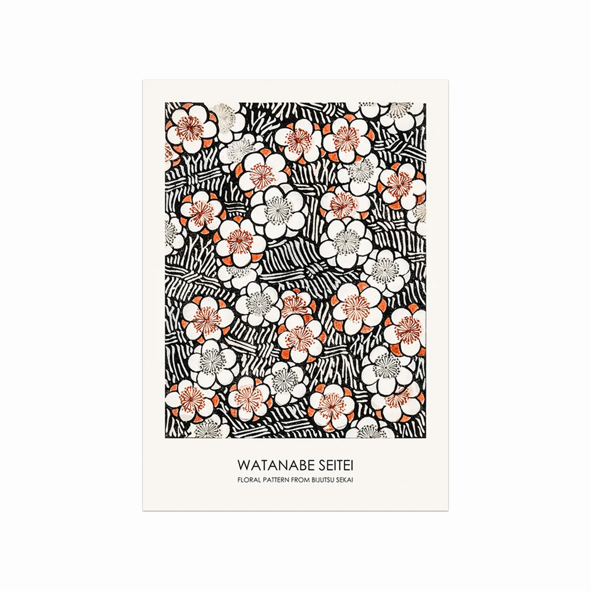 Japansk Blomsterplakat – Elegant Indretning til Dit Hjem
