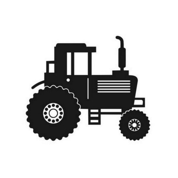 Sej Traktor Wallsticker til Børneværelset – Unik Dekoration