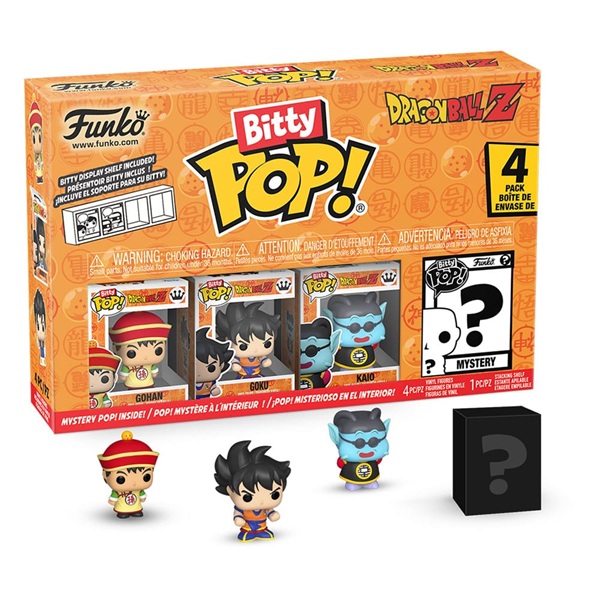 Funko Pocket Pop: Dragon Ball Bitty Serie - Vinyl Figur 4-pack
