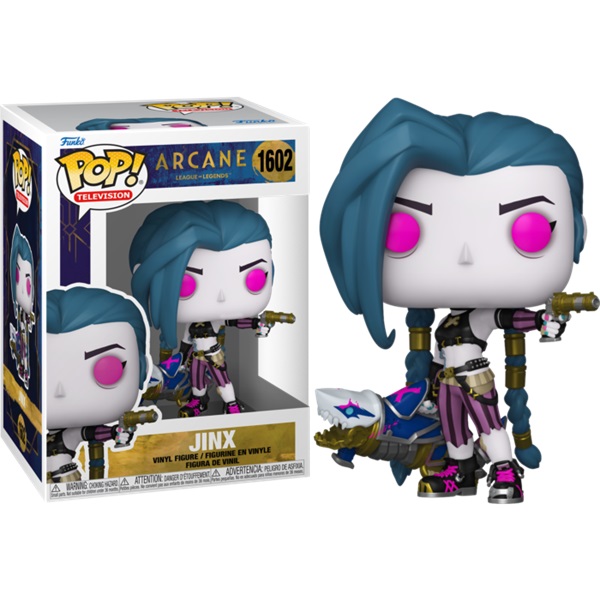 Funko Pop: Arcane League Of Legends Jinx 1602 Games Vinyl Figure 9cm