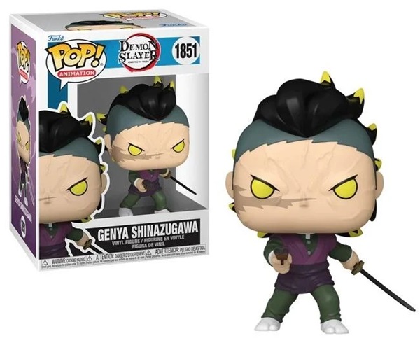 Funko Pop: Demon Slayer Genya i Dæmonform - Vinylfigur