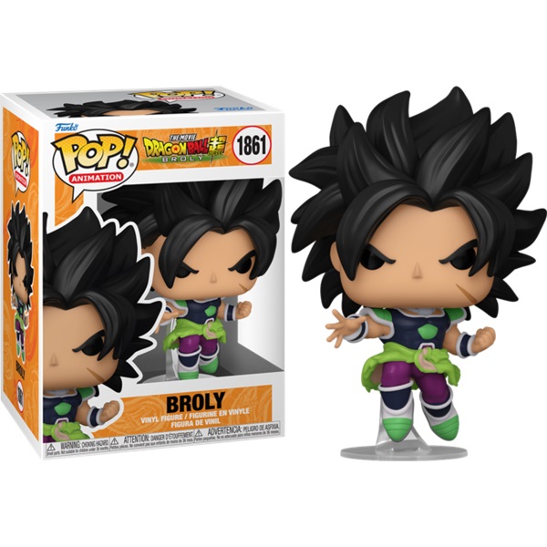 Funko Pop: Dragon Ball Super Broly Vinyl Figur 9cm