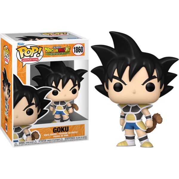 Funko Pop: Dragon Ball Super Goku Kid In Saiyan Armor 1860 Animation Vinyl Figure 9cm
