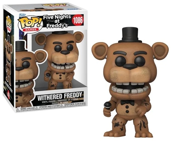 Funko Pop: Five Nights At Freddy - Withered Freddy Figur 9cm
