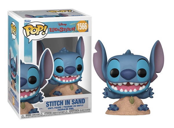 Funko Pop: Lilo & Stitch - Stitch i Sand 9 cm Figur