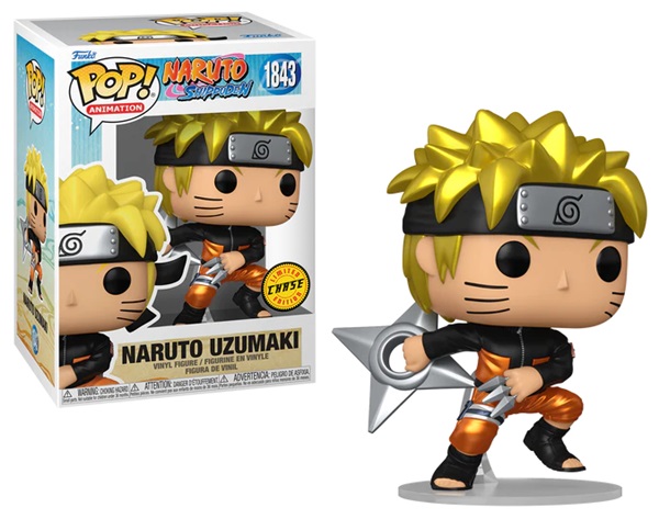 Funko Pop: Naruto Shippuden Naruto Uzumaki Chase Figur 9cm