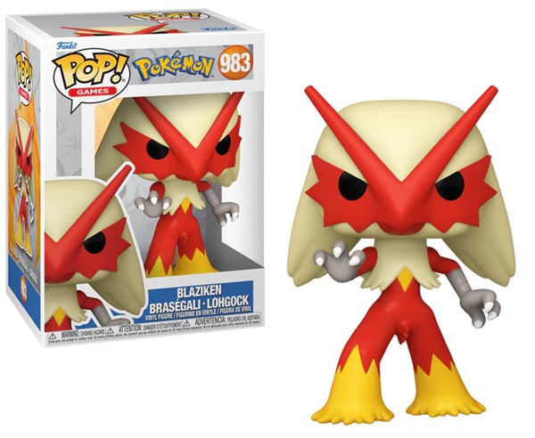 Funko Pop: Pokemon Blaziken 983 Figure 9cm