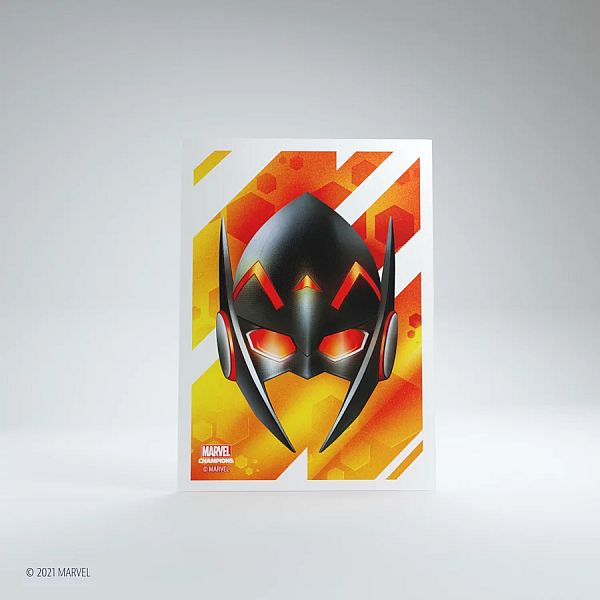Gamegenic Marvel Champions Wasp Kortlommer - 50 stk.