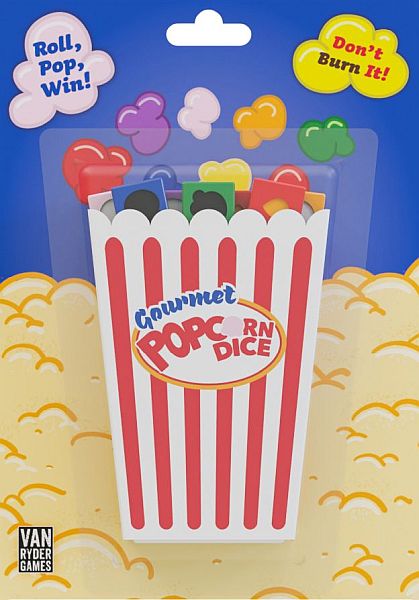 Gourmet Popcorn Terningspil - Sjov for Hele Familien!
