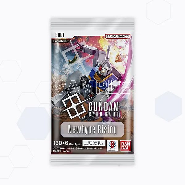 Gundam Kortspil Gd01: Newtype Rising Booster Pakke