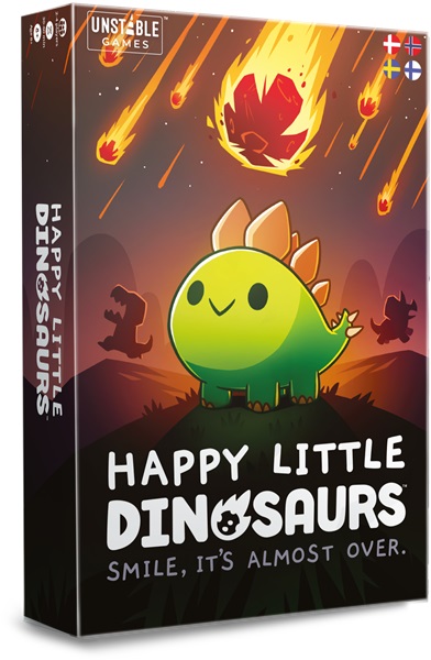 Happy Little Dinosaurs Dansk Card Game