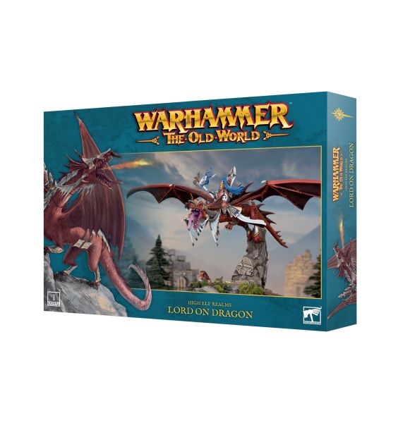 Høj Elver Herre på Drage - Warhammer 2025 Model