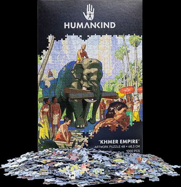 Humankind Puzzle 1000 Brikker - Khmer Historie