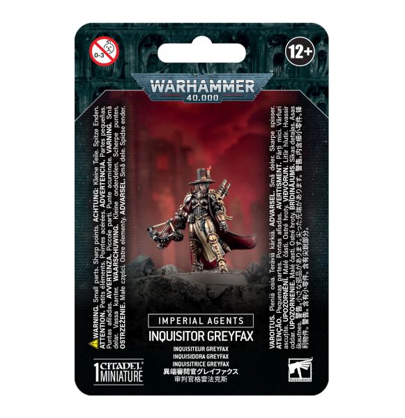 Imperial Agents Inquisitor Greyfax - Fantastisk Figur!
