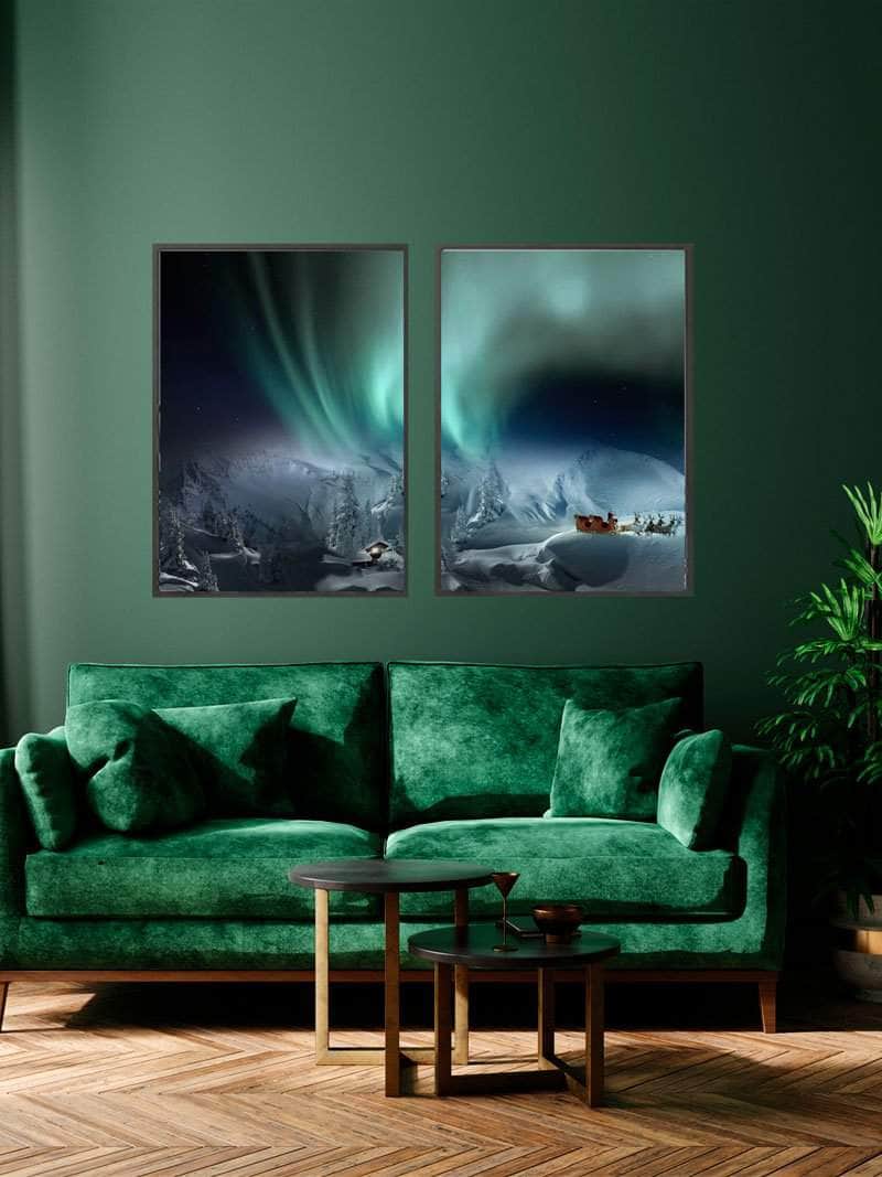Julemandens Hytte Plakat - Skab Julestemning!