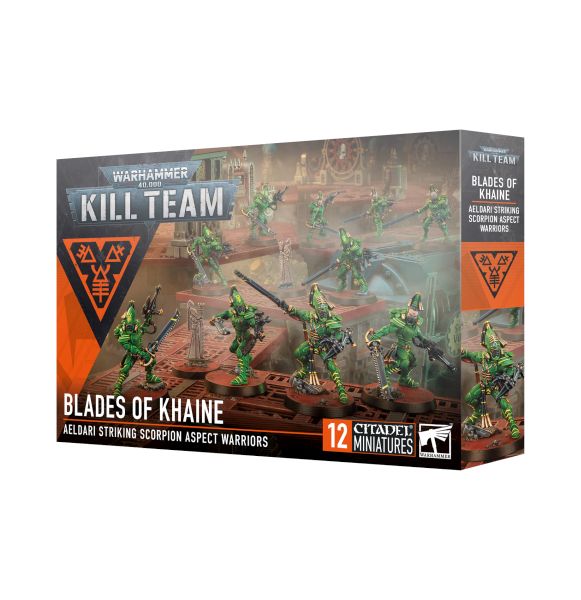 Kill Team: Aeldari Blades Of Khaine - Figur Sæt 2024