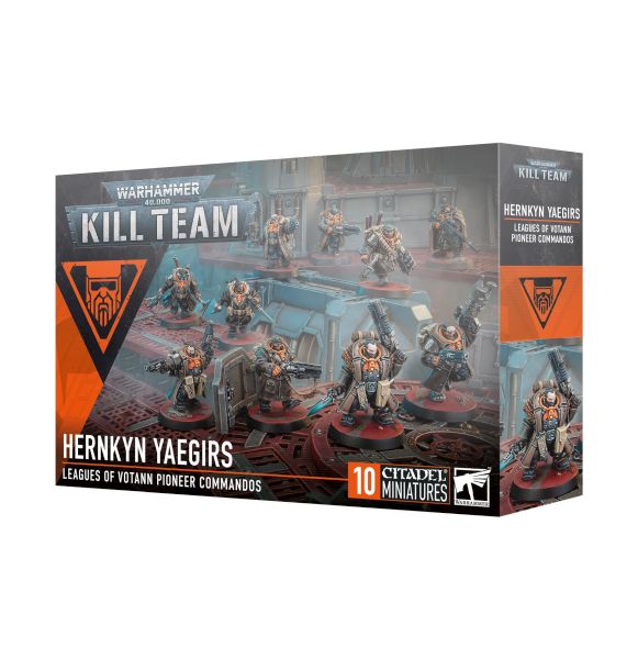 Kill Team: Leagues Of Votann Hernkyn Yaegirs Miniature 2024