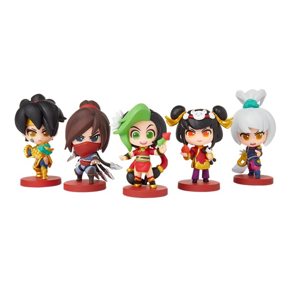 League Of Legends Samlefigur Sæt 03: Lunar Revel Minis