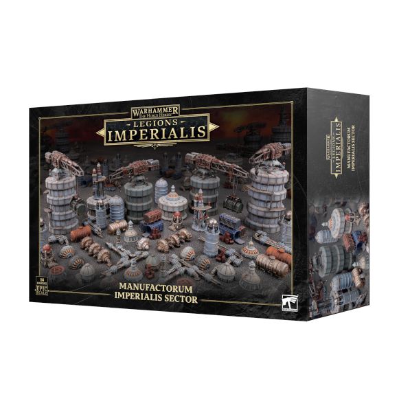 Legions Imperialis Scenery: Manufactorum Imperialis Sæt