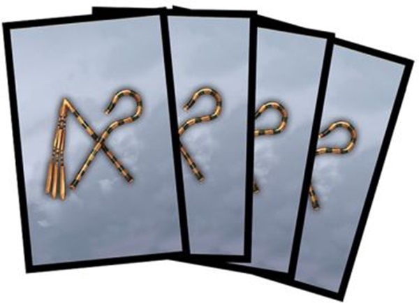 50 Lommer Kemet Blood Sand: Divine Intervention Deck Protector Sleeves