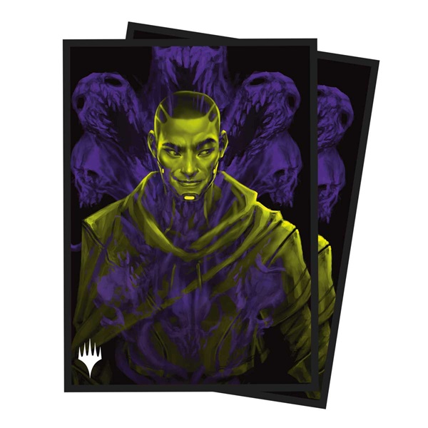 100 Lommer Magic Duskmourn: Kaito Bane Of Nightmares Alt Art Deck Protector Sleeves Ultra Pro 38584