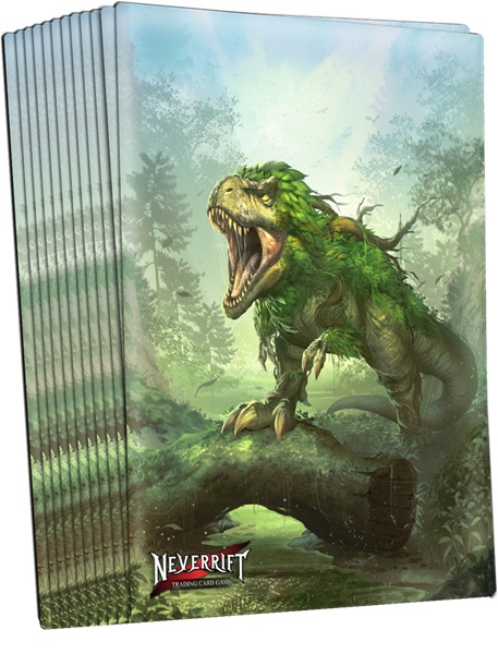 40 Premium Deck Protector Sleeves - Thornspine Tyrant