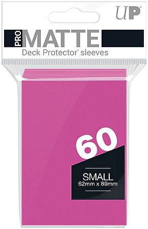 Ultra Pro Pro-matte Lommer til Yu-Gi-Oh! - Lyserød 60 stk.