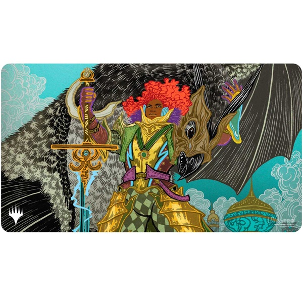 Magic Spillem 195 165 Tte Playmat Aetherdrift: Caradora Heart Of Alacria Borderless Art Ultra Pro 38697