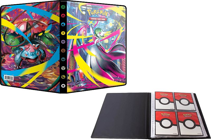 Pokémon Mappe - Mega Evolution: Base Set Album til 80 Kort