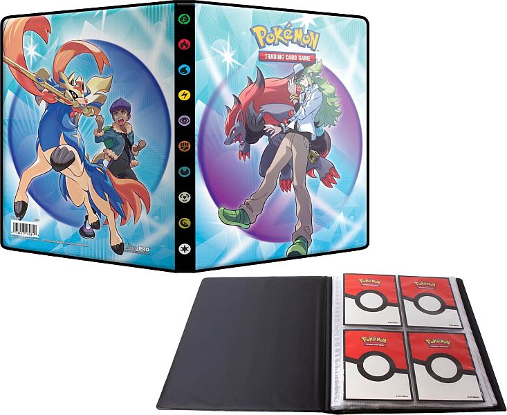Mappe til Pokémon Kort - Scarlet Violet Album Holder 80 Kort