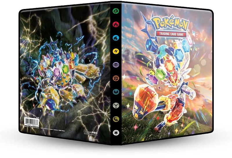 Mappe Pokemon Sv07 Scarlet Violet: Stellar Crown Album -pocket Holder 80 Kort Oversized Kort Ultrapro 16077