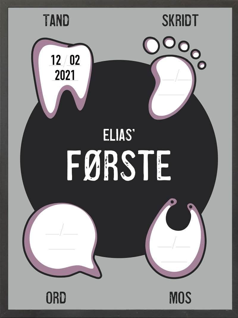 Min Første Plakat til Pige - Perfekt Gaveidé!