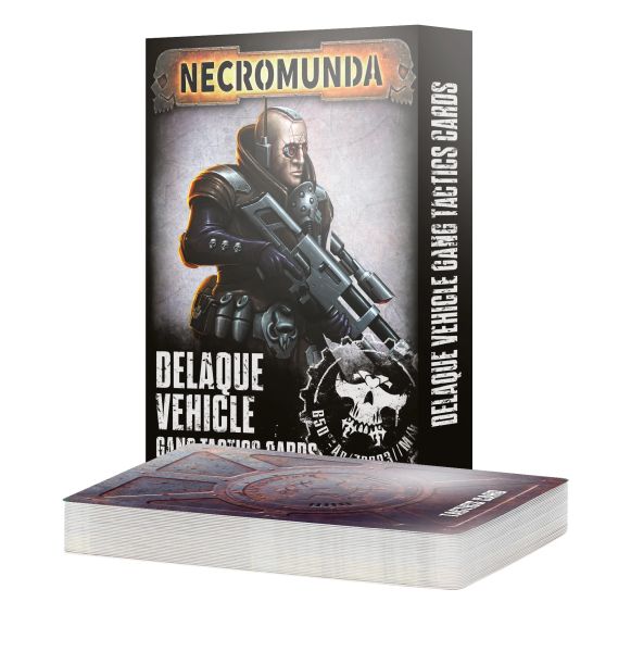 Necromunda: Card Pack Delaque Vehicle Gang Tactics Cards 2024 60050599025