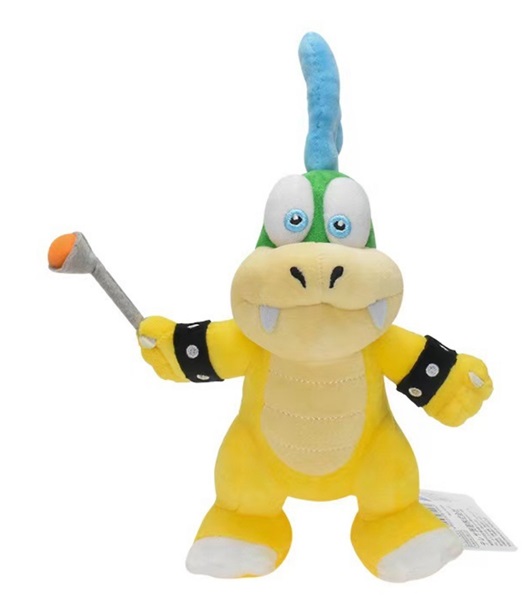 Nintendo Super Mario Lemmy Koopa Plush Bamse 22 cm